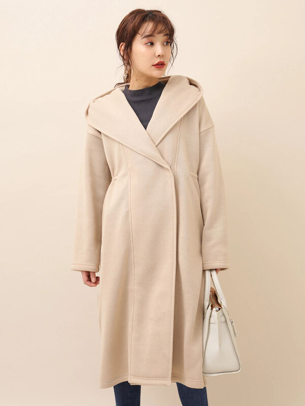 アウトレット Sugar Spoon フードコーディガン ブラック ベージュ モカ ブラウン Green Parks グリーンパークス のレディースカーディガン 6p97l1d0100 ファッション通販のstripe Club