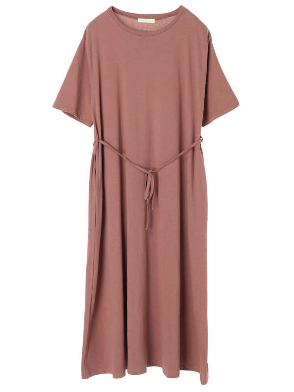 Aラインクルーネックワンピース ブラック ブラウン ブルー Green Parks グリーンパークス のレディースワンピース 6a06l1h0100 ファッション通販のstripe Club