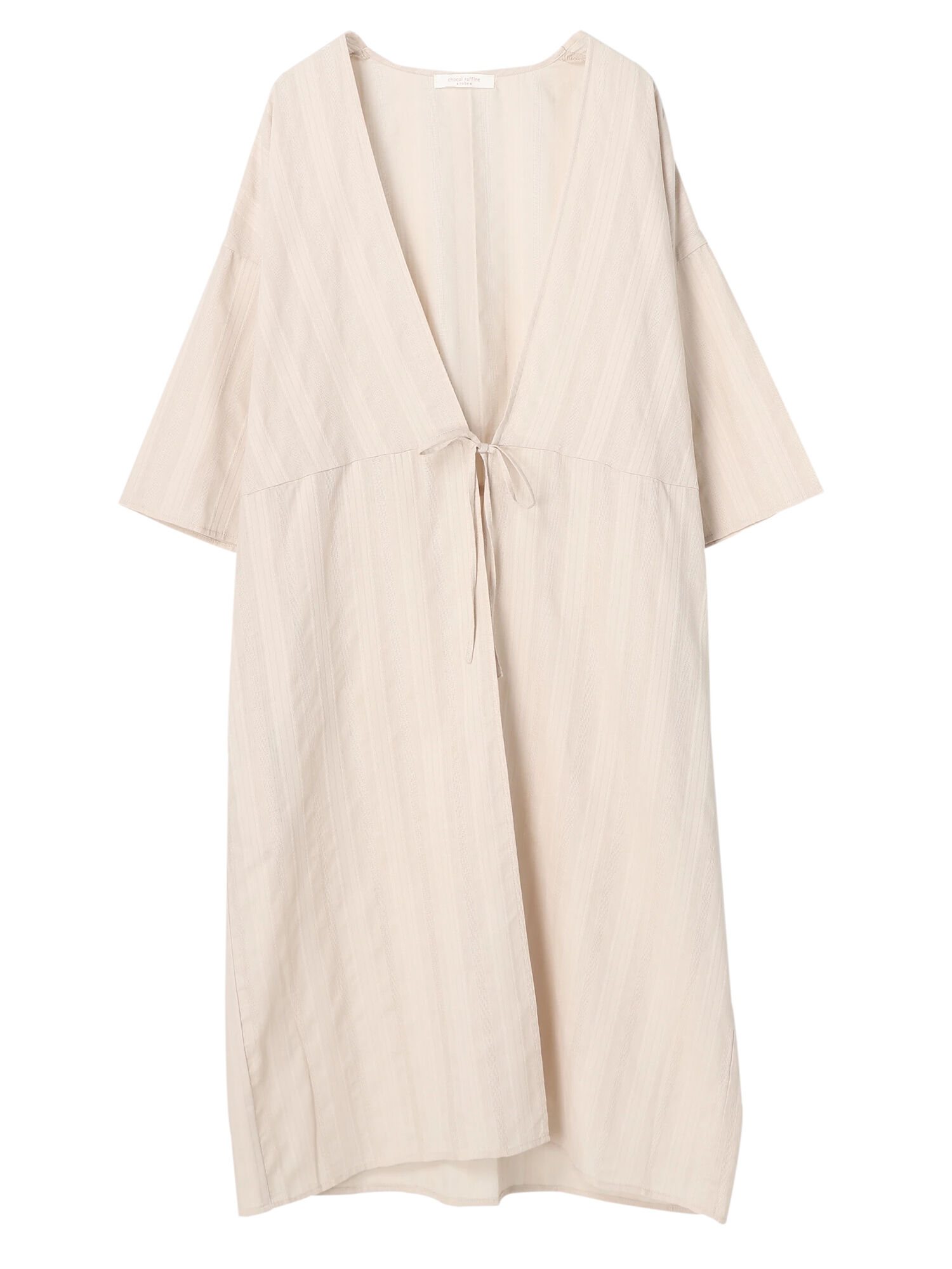 アウトレット 羽織りシャツワンピース オフホワイト ブラック ベージュ Green Parks グリーンパークス のレディースワンピース 6a06l0h1100 ファッション通販のstripe Club