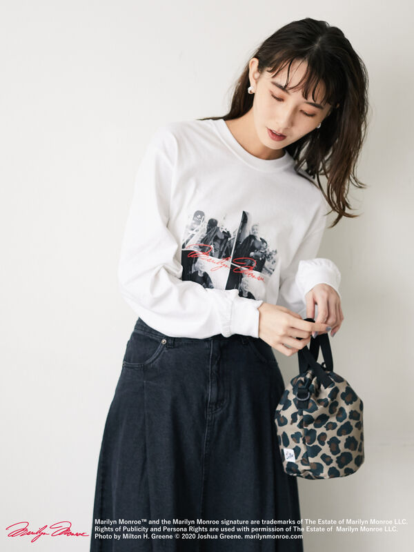 アウトレット Rock Stanley マリリンモンローフォトロンt A B C D Green Parks グリーンパークス のレディースカットソー 6p04l1c0700 ファッション通販のstripe Club