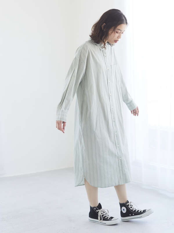 高密度 襟付きシャツワンピース ミント ネイビー ストライプ ギンガムチェック ストライプサックス Green Parks グリーンパークス のレディースワンピース 6a11l0h00 ファッション通販のstripe Club 高密度 襟付きシャツワンピース ミント ネイビー ストライプ ギンガムチェック ストライプサックス Green Parks グリーンパークス のレディースワンピース 6a11l0h00 ファッション通販のstripe Club