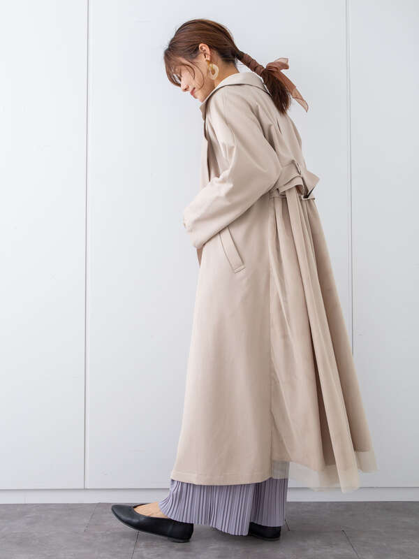 Titivate バックチュールトレンチコート ベージュ モカ Green Parks グリーンパークス のジャケット 6p11l0y00 ファッション通販のstripe Club Titivate バックチュールトレンチコート ベージュ モカ Green Parks グリーンパークス のジャケット 6p11l0y00 ファッション通販のstripe Club
