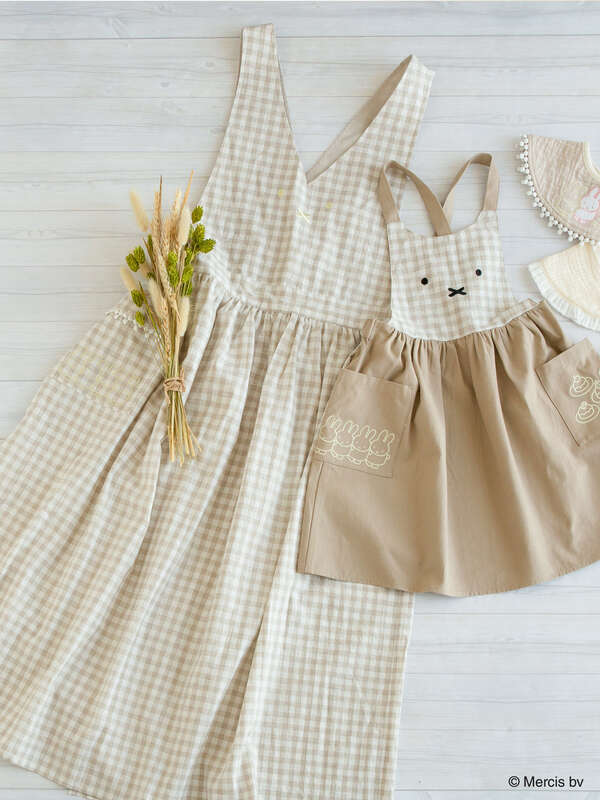 Web限定 ミッフィーキッズエプロン チェック Green Parks グリーンパークス のレディースその他雑貨 15kzm0100 ファッション通販のstripe Club
