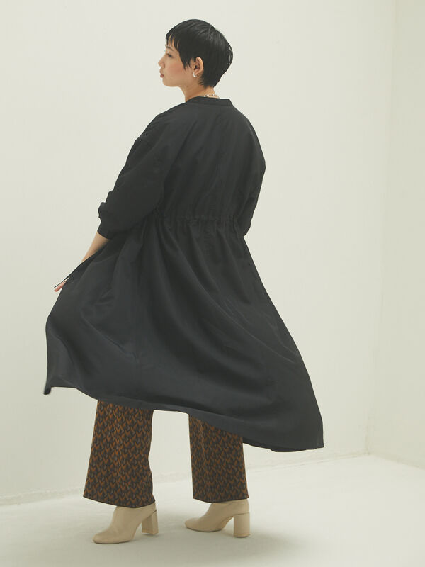 アウトレット Armonia Aラインドレッシーワンピース ブラック ブラウン Green Parks グリーンパークス のレディースワンピース 6n13l0h0900 ファッション通販のstripe Club