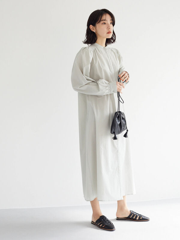 Kbf フレアワンピース ミント ストライプ フラワー Green Parks グリーンパークス のレディースワンピース 6b21l0h0100 ファッション通販のstripe Club