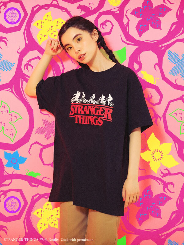 Stranger things ストレンジャーシングス ロンT ロングスリーブ T