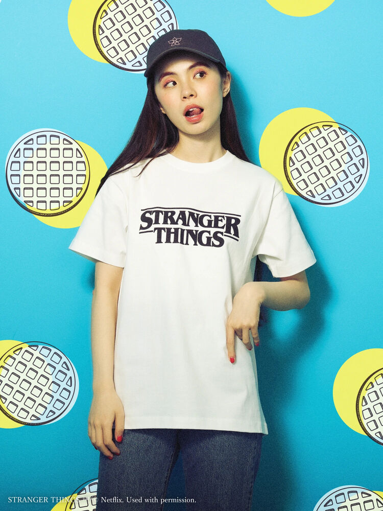 定価の88％ＯＦＦ ストレンジャーシングス Stranger Things レディース Tシャツ トップスbeige fucoa.cl