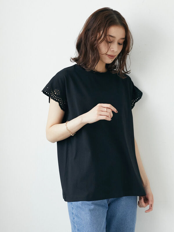 ・SUGAR SPOON アイレットフレンチTシャツ