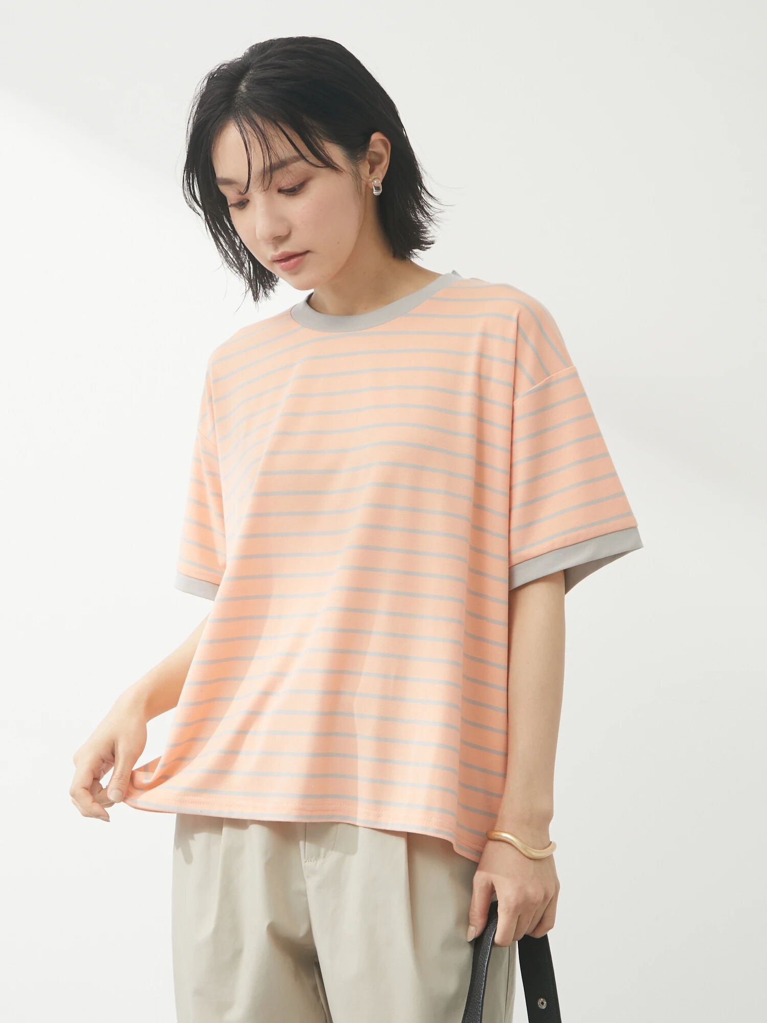 カットソー Tシャツ ブラウス シースルー Wrapinine セール通販店