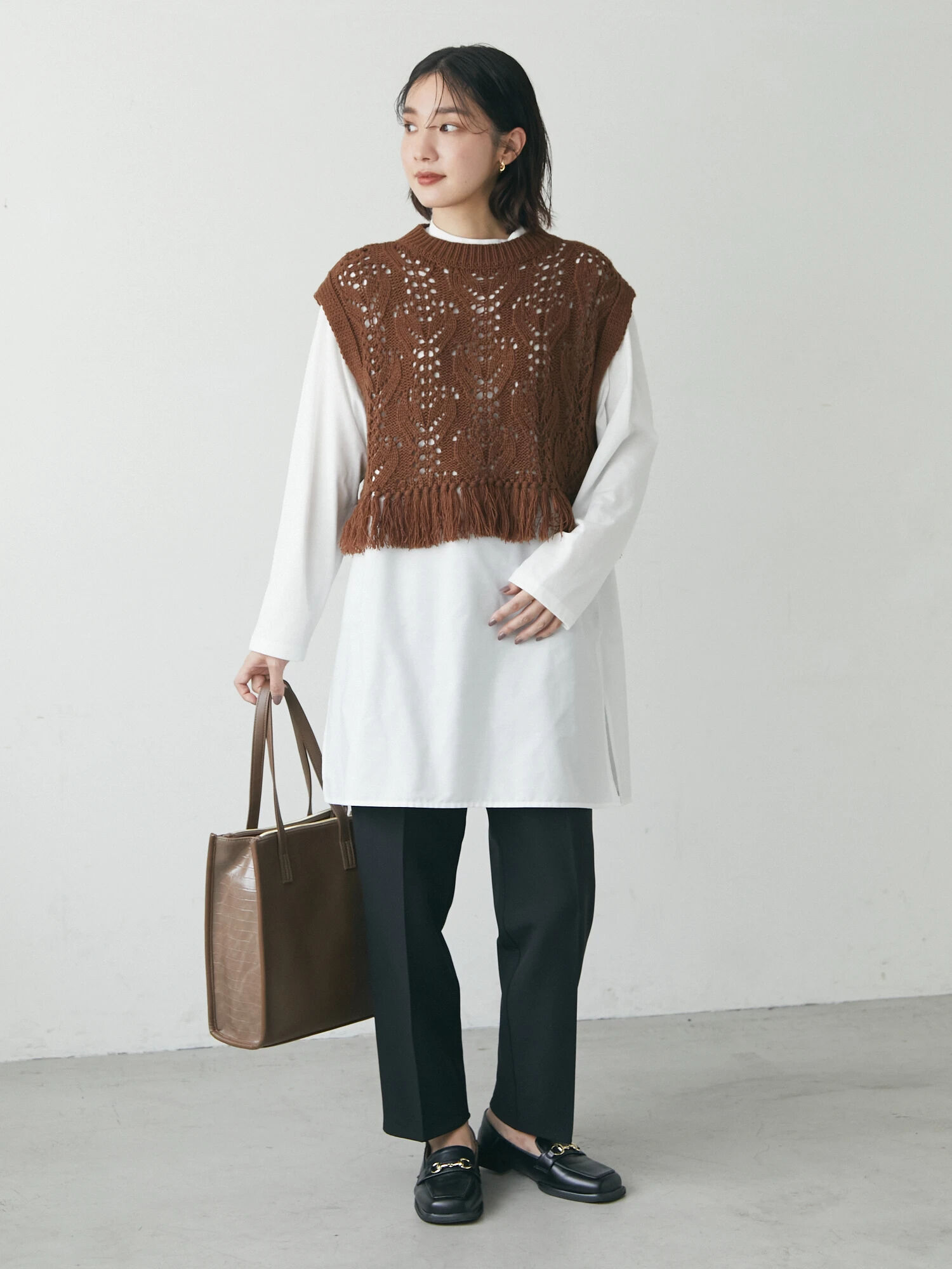 minia ビットローファー（ブラック） / Green  Parks（グリーンパークス）のレディースパンプス【6P23L0K0100】｜ファッション通販のSTRIPE CLUB