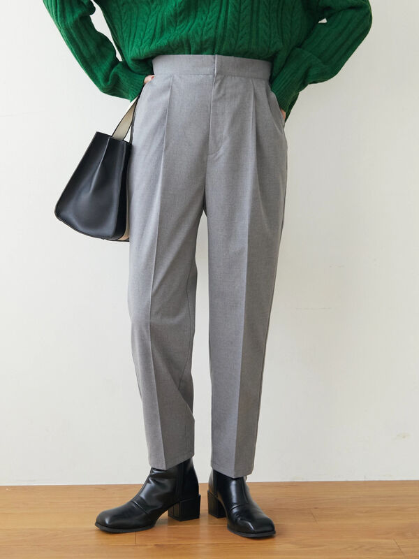 19AW stein TWO TUCK WIDE TROUSERS M - パンツ