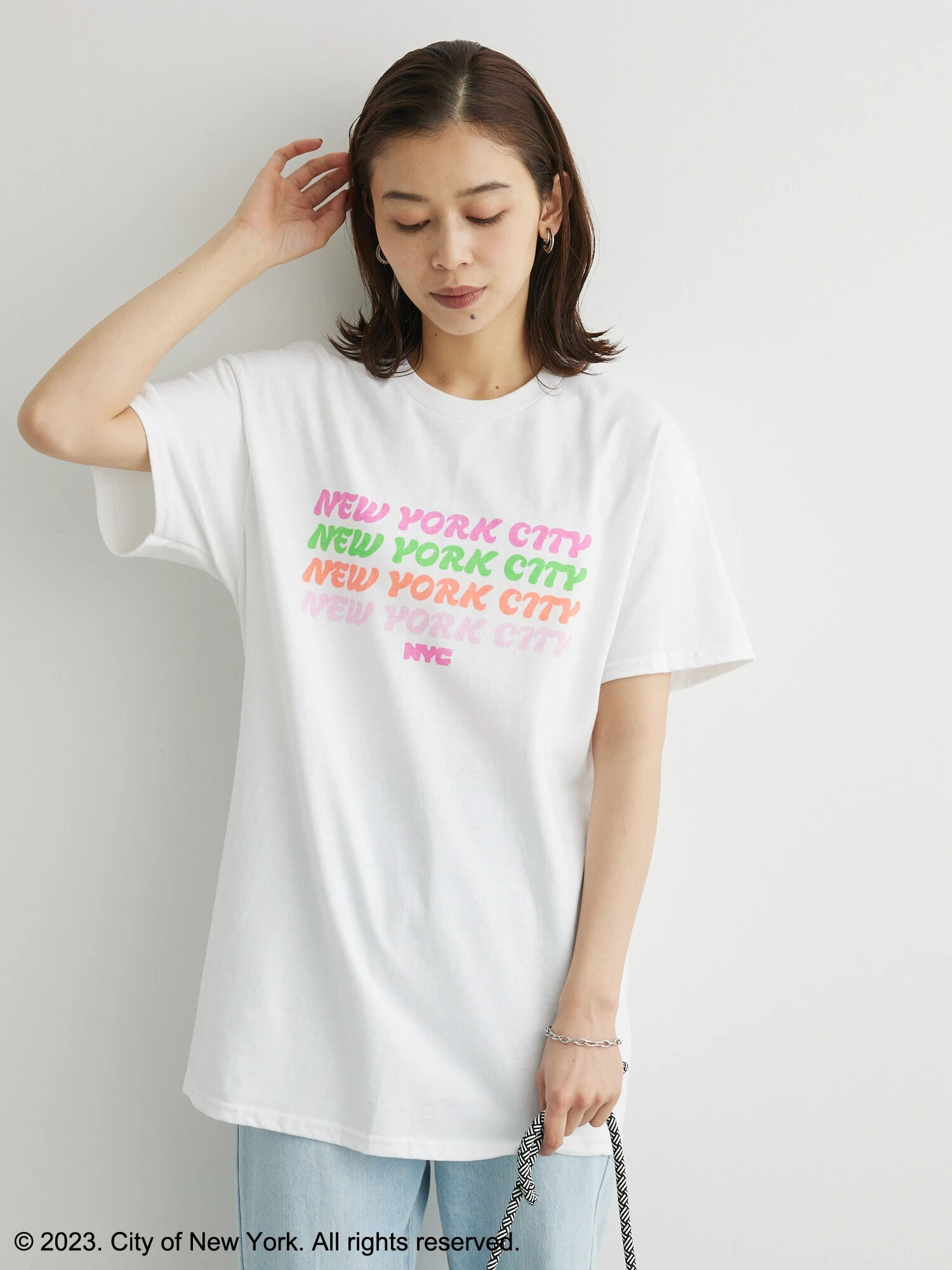 LlPSTARトップスTシャツ