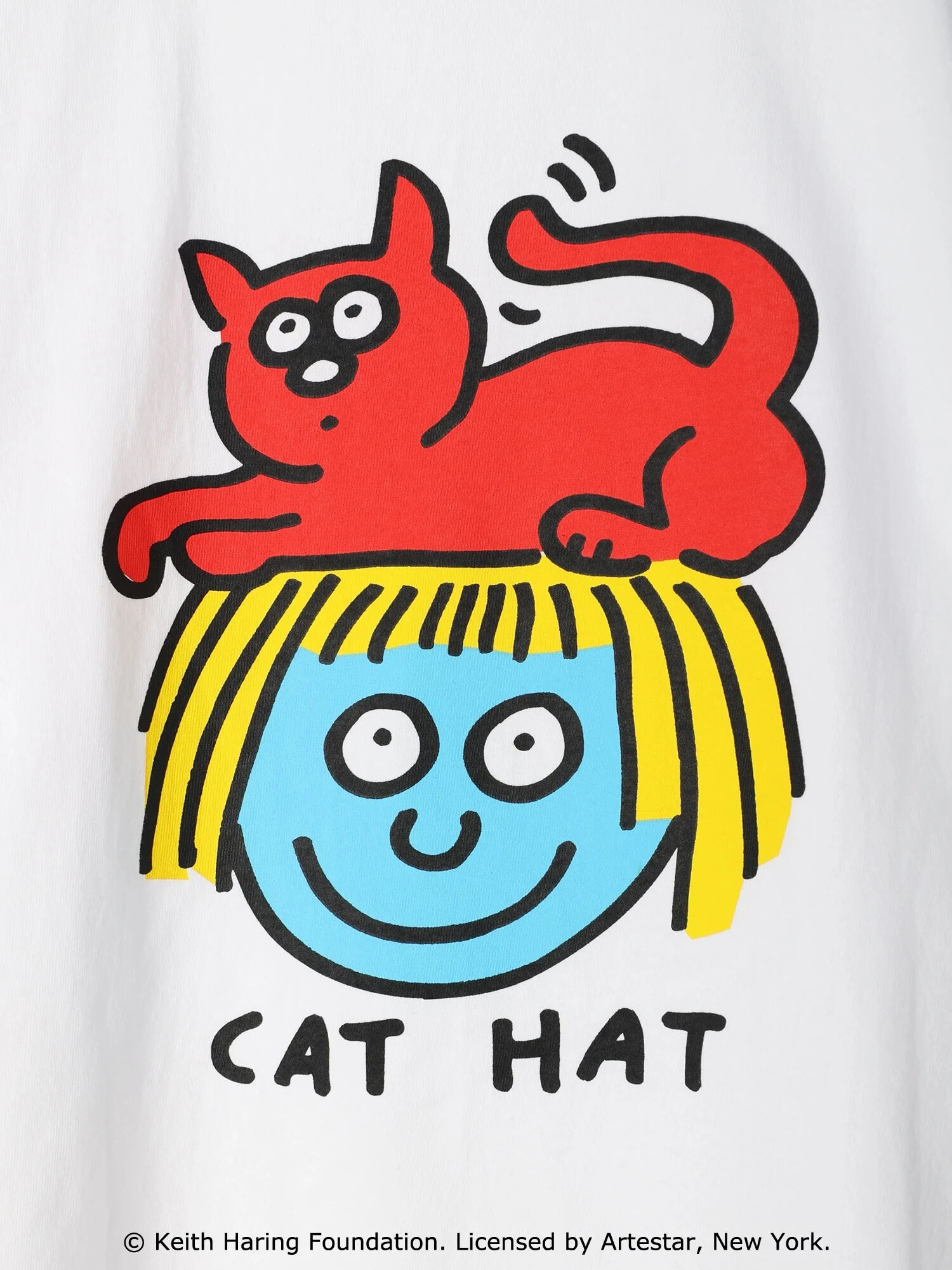 Keith Haring / キース ヘリング】CAT HAT L/S TEE-