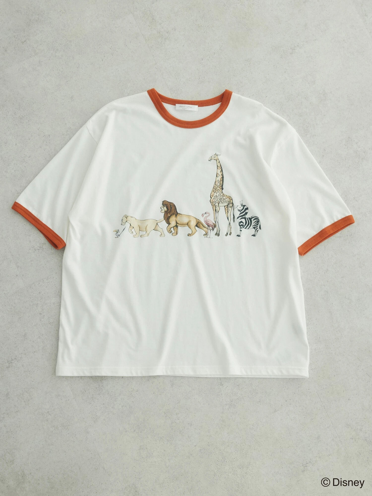 特売日 - ☆リンガーTシャツ 刺繍ロゴ Lサイズ マルチカラー グリーン