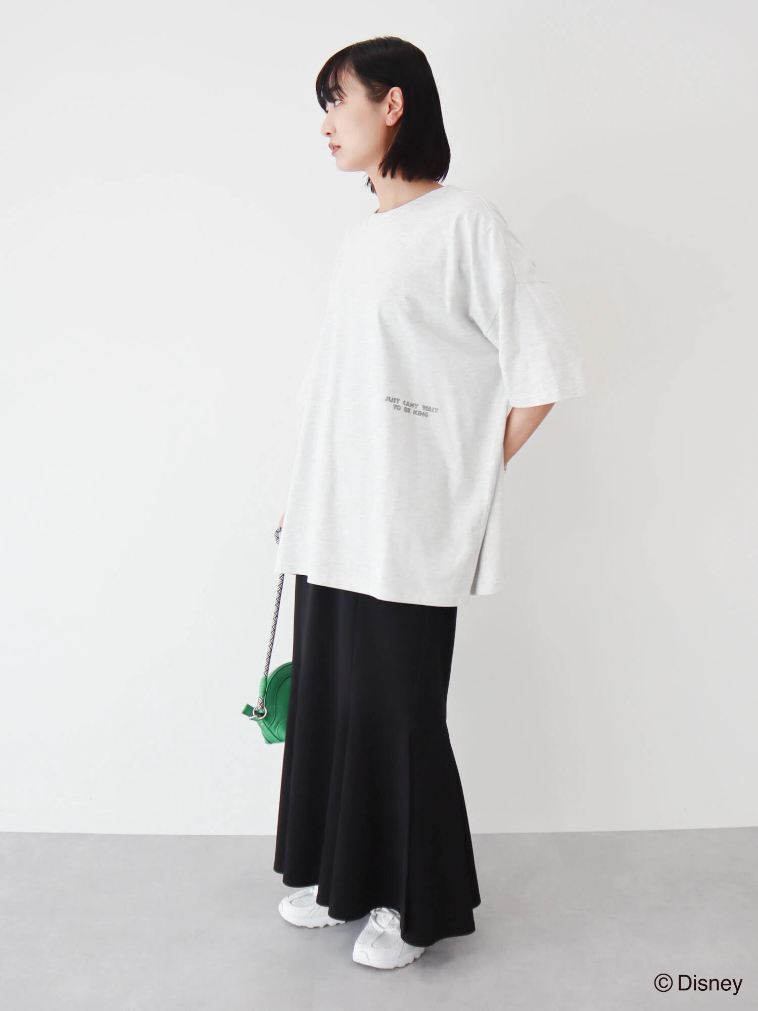 はらぺこ商店 Back Print T-shirts 緑-