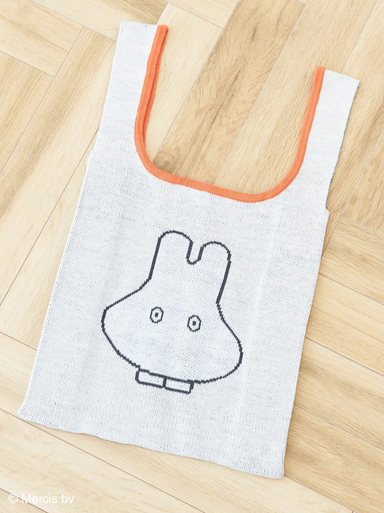 miffy/ジャガードニットバッグ