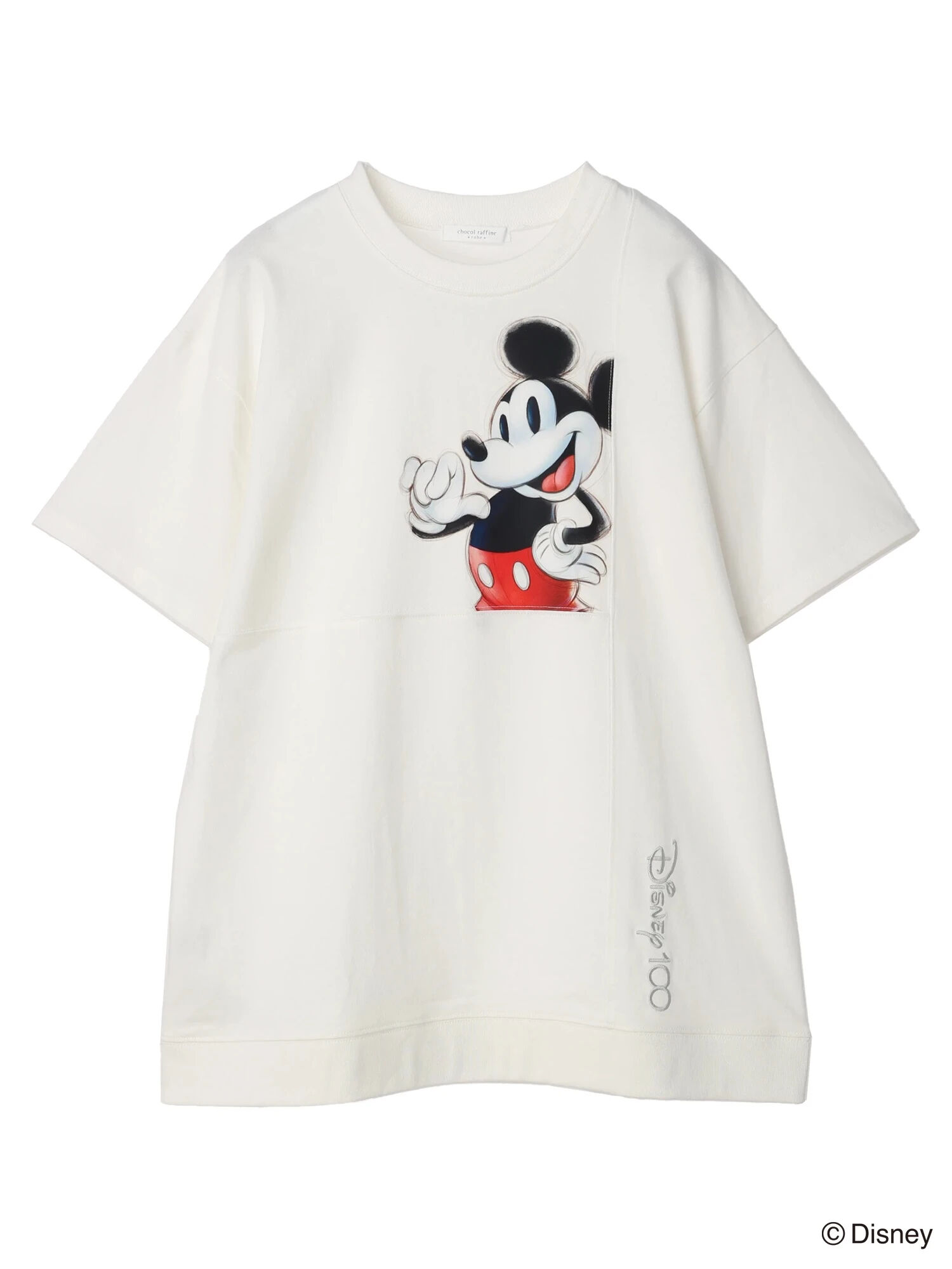 Disney100 ミッキーマウス/Tシャツ（ホワイト） / Green Parks