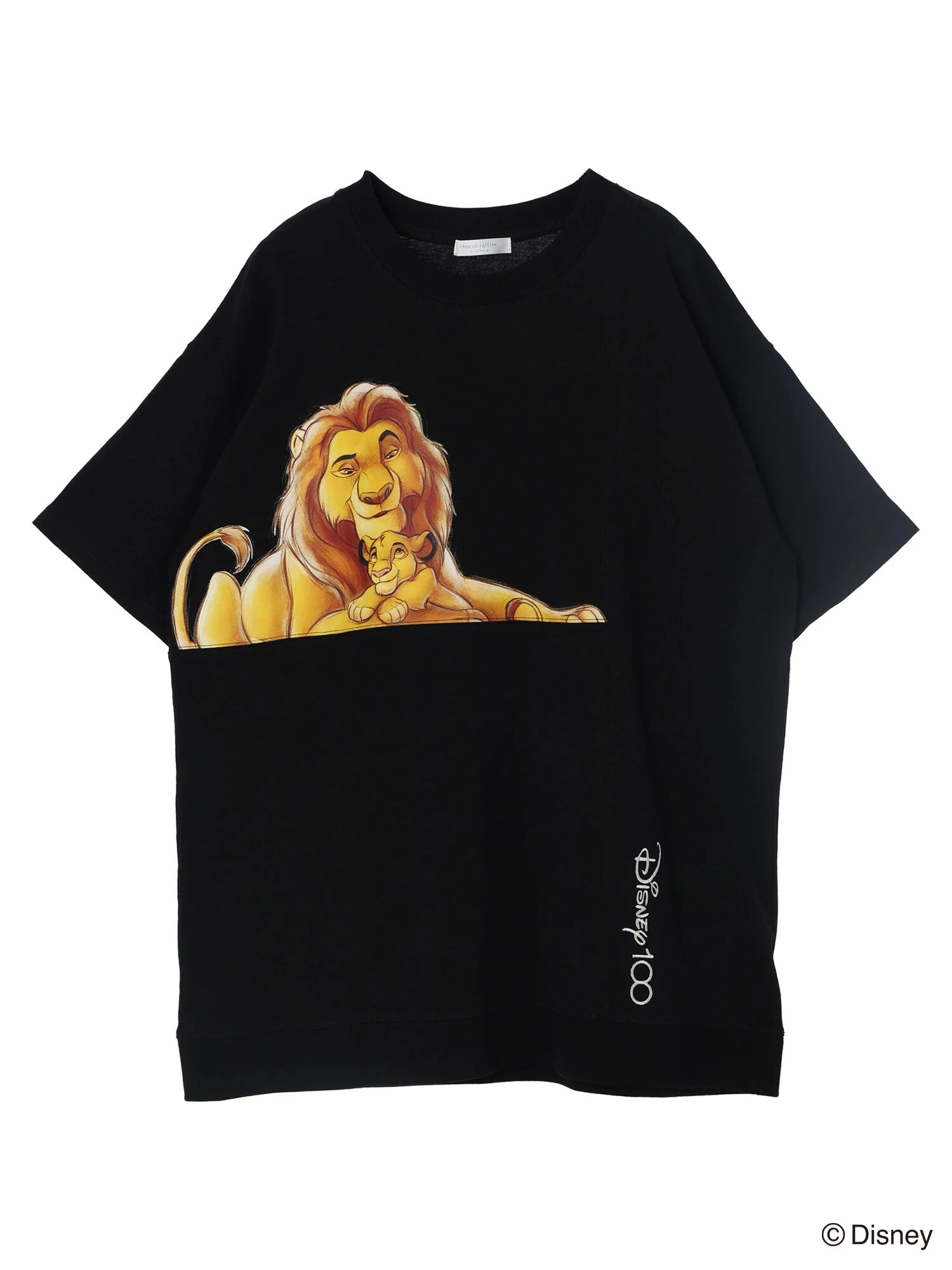 Disney100 ライオン・キング/Tシャツ（ブラック） / Green Parks 