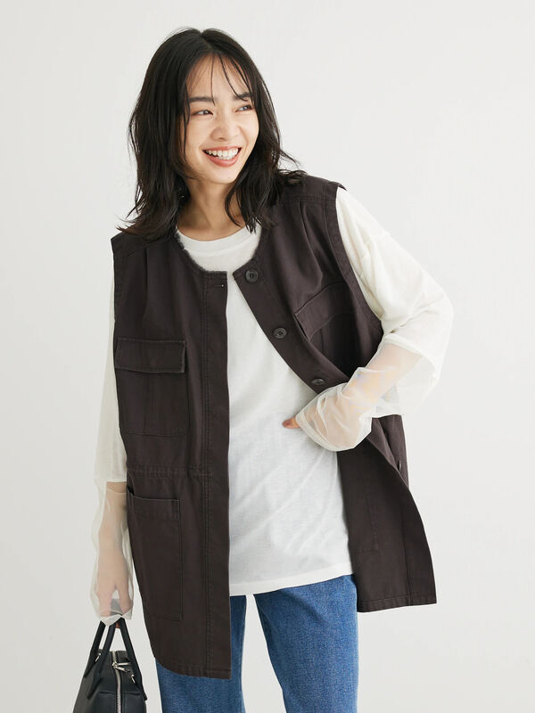 6（roku）KIKALINE VEST ベスト #グリーン - www.clehminvest.com