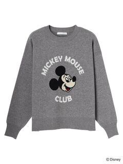 Disney100 / ミッキーマウス・クラブ ジャガードニット