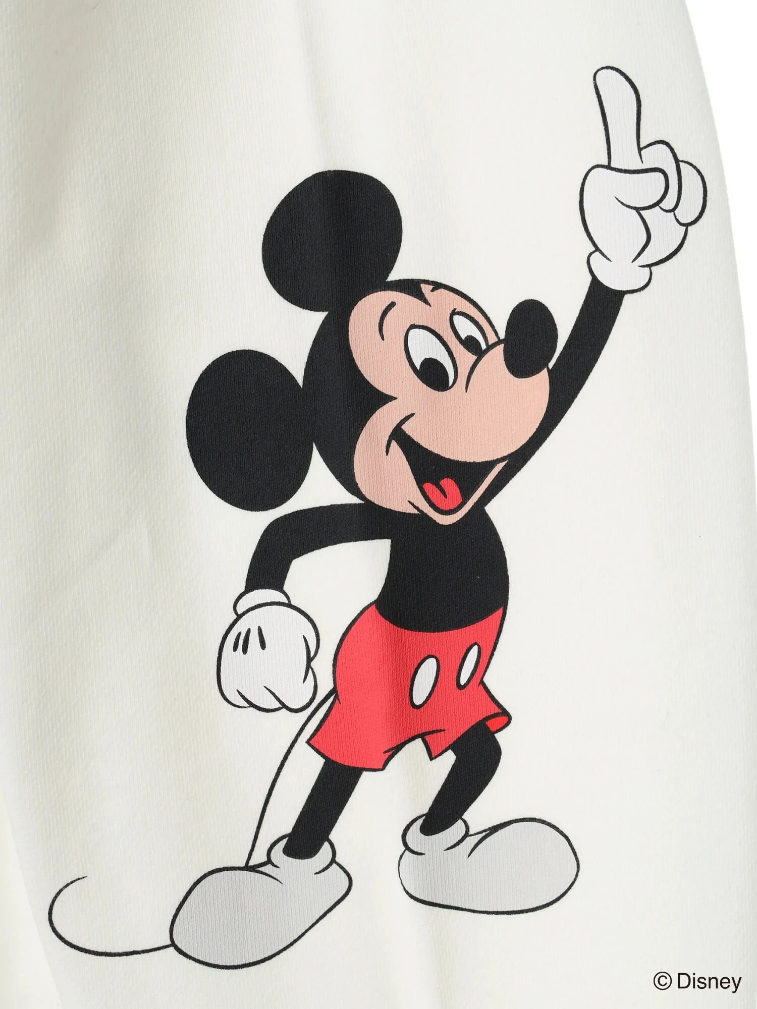 Disney100 / ミッキーマウス・クラブ 袖アート裏毛プルオーバー