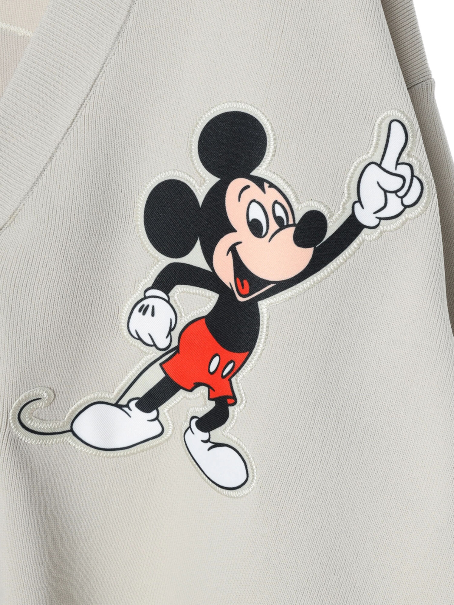 Disney100 / ミッキーマウス・クラブ パッチワークカーディガン