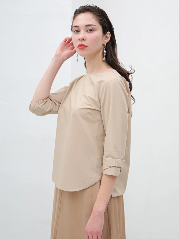 アウトレット 袖リボンブラウス オフホワイト ベージュ Yecca Vecca イェッカヴェッカ のレディースシャツ ブラウス 7a01l0a1700 ファッション通販のstripe Club