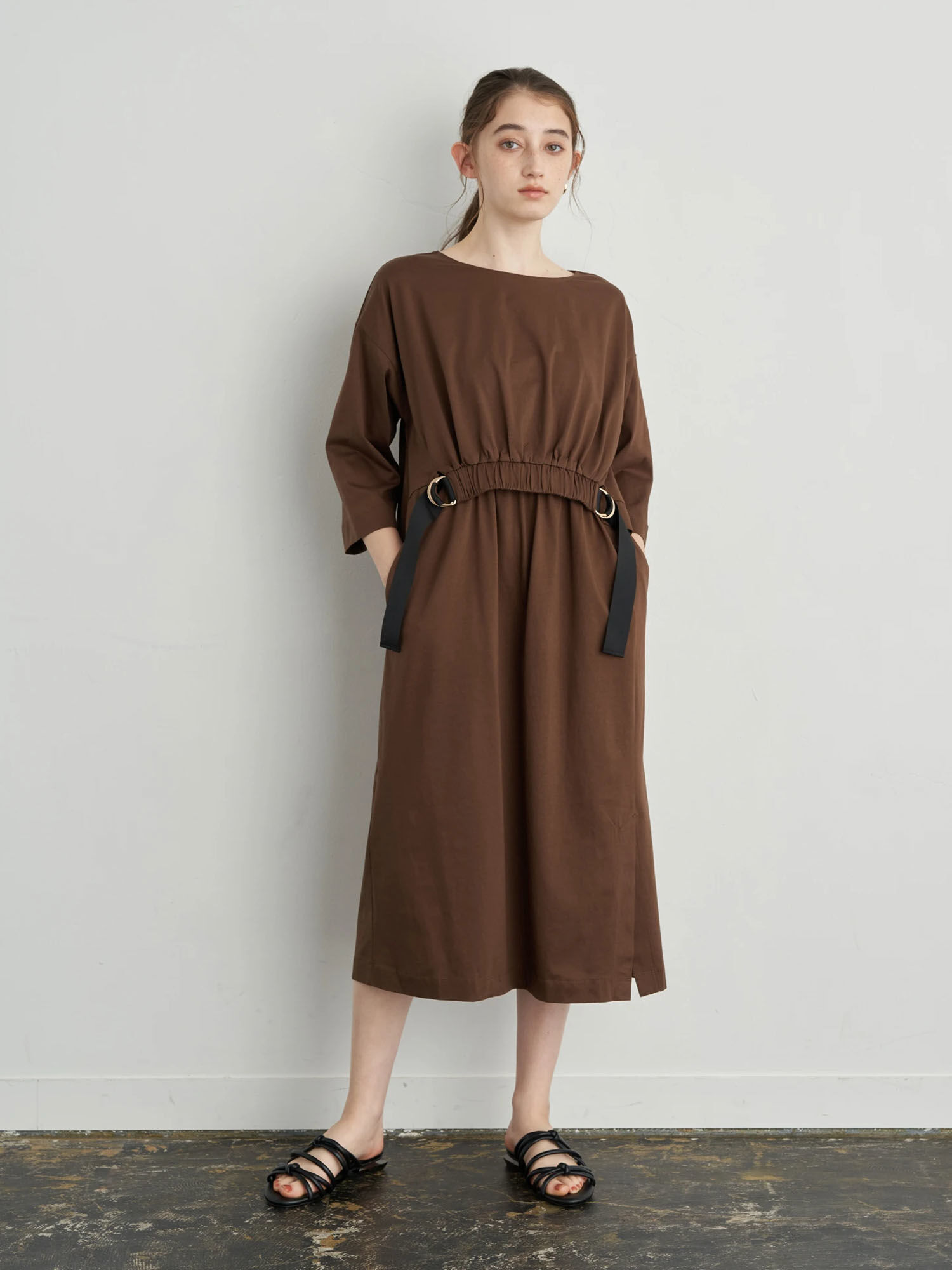 ワンピース ブラウン 茶色系 ファッション通販のstripe Club