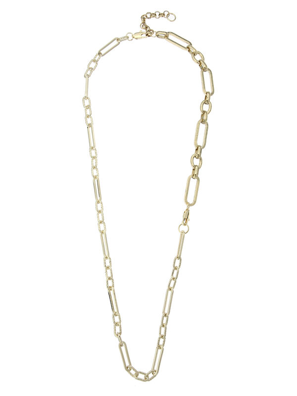 Mix chain 3way necklace | angeloawards.com