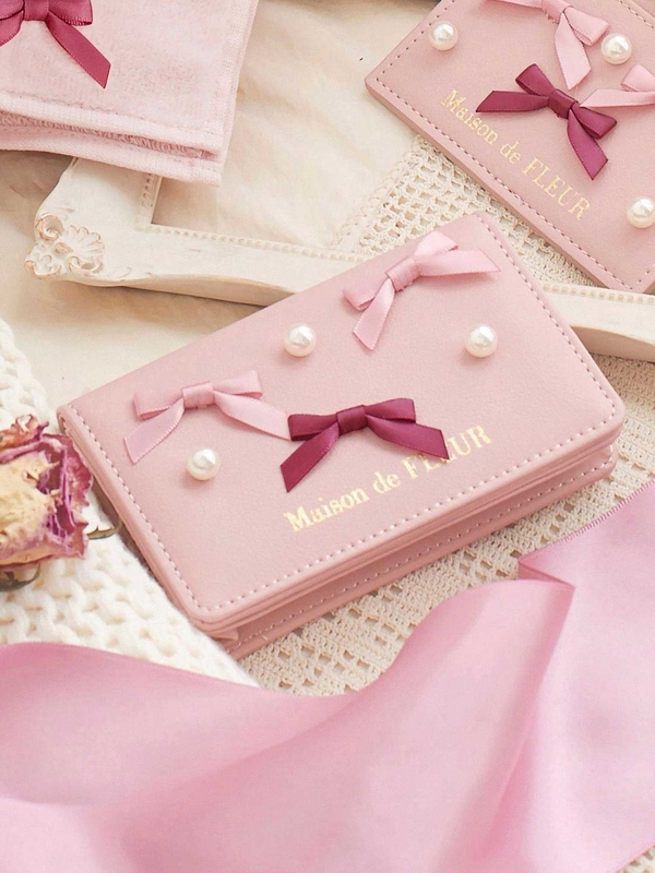 ピンクリボンカードケース ピンク Maison De Fleur メゾンドフルール のレディースバッグ ポーチ 8a93ftj3300 ファッション通販のstripe Club ピンクリボンカードケース ピンク Maison De Fleur メゾンドフルール のレディースバッグ ポーチ 8a93ftj3300 ファッション通販のstripe Club