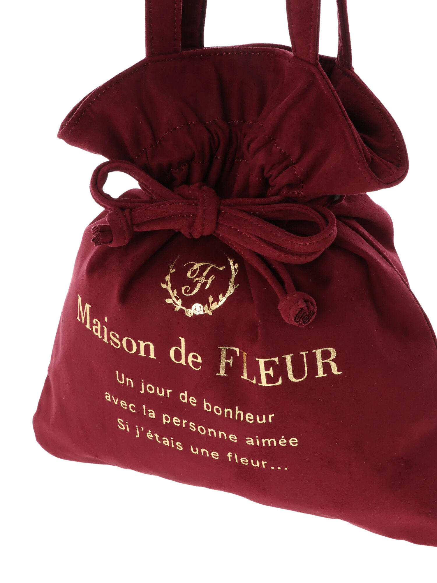 Maison de FLEUR バッグ 巾着 テディベア 直営公式 ladonna.co.jp