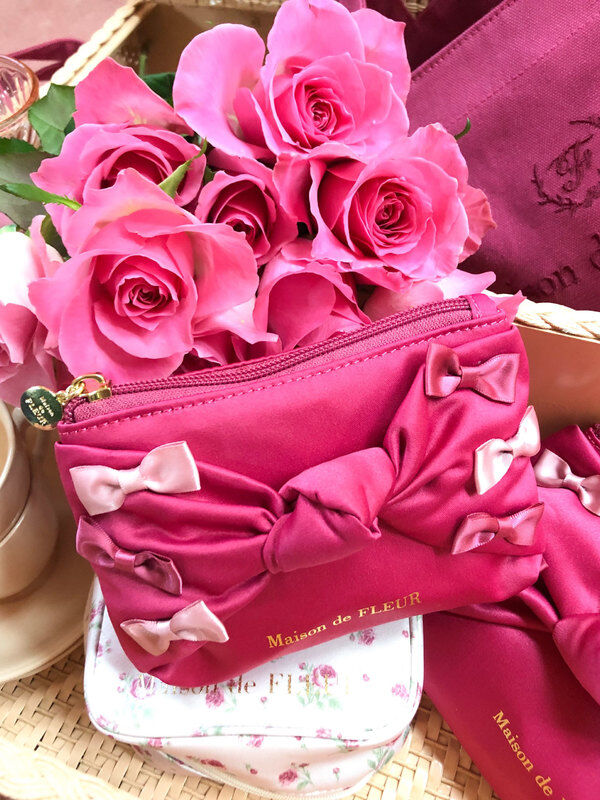 ピンクマニアティッシュケース ショッキングピンク Maison De Fleur メゾンドフルール のレディースバッグ ポーチ 8a01ftj3500 ファッション通販のstripe Club