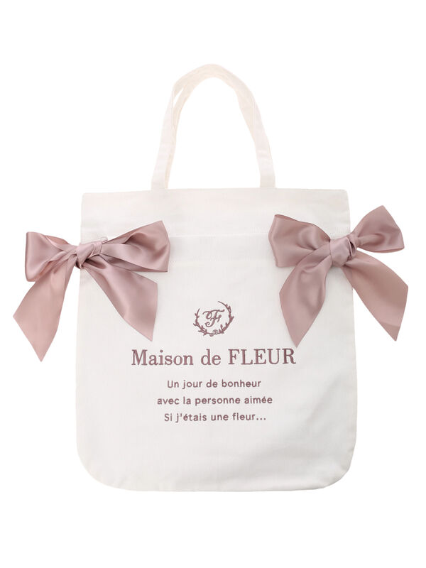 ホワイトデニムダブルリボントートバッグ ホワイト Maison De Fleur メゾンドフルール のレディースバッグ ポーチ 8a01f0j6100 ファッション通販のstripe Club ホワイトデニムダブルリボントートバッグ ホワイト Maison De Fleur メゾンドフルール のレディースバッグ ポーチ 8a01f0j6100 ファッション通販のstripe Club