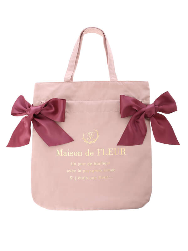 ダブルリボントートバッグ ブラック モカ ラベンダー ピスタチオ ローズ ピーチ Maison De Fleur メゾンドフルール のレディース バッグ ポーチ 8a03f0j0500 ファッション通販のstripe Club ダブルリボントートバッグ ブラック モカ ラベンダー ピスタチオ ローズ ピーチ Maison De Fleur メゾンドフルール のレディース バッグ ポーチ 8a03f0j0500 ファッション通販のstripe Club