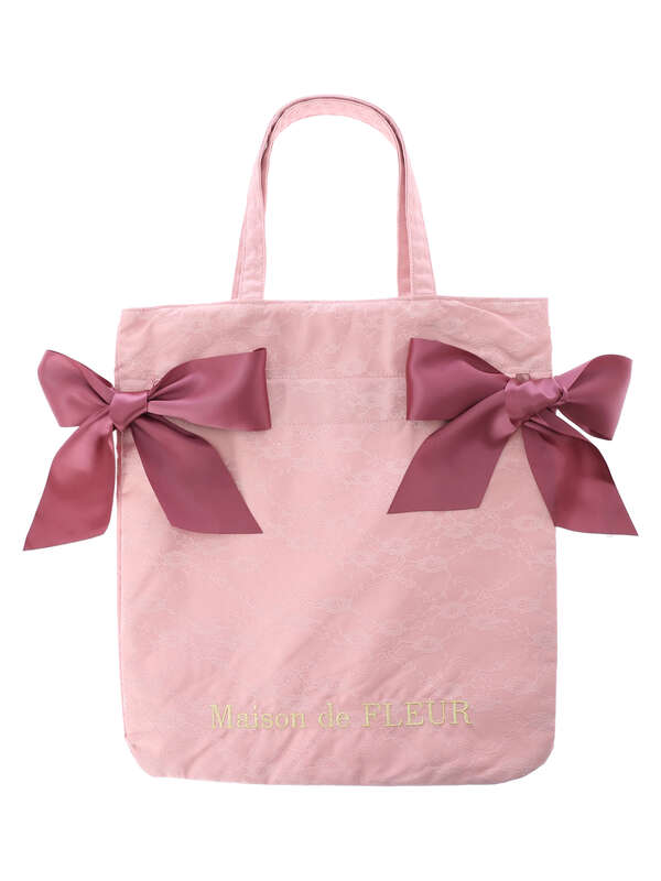 期間限定販売 新宿限定レースダブルリボントートバッグ アイボリー ブラック ピンク ネイビー ラベンダー Maison De Fleur メゾンドフルール のレディースバッグ ポーチ 8s03f0j0100 ファッション通販のstripe Club 期間限定販売 新宿限定レースダブルリボントートバッグ アイボリー ブラック ピンク ネイビー ラベンダー Maison De Fleur メゾンドフルール のレディースバッグ ポーチ 8s03f0j0100 ファッション通販のstripe Club