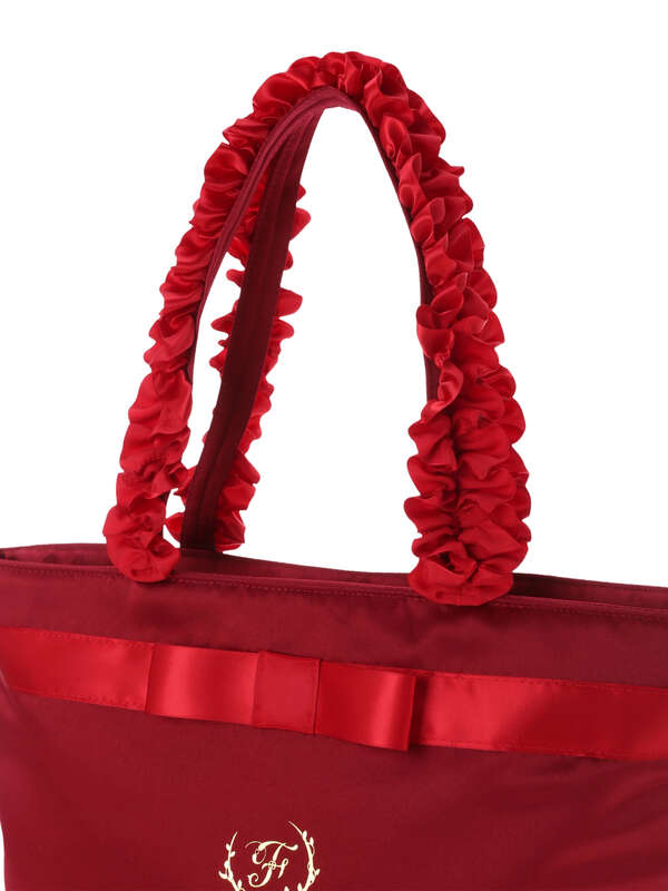 ブランドロゴフリルトートmバッグrouge レッド Maison De Fleur メゾンドフルール のレディースバッグ ポーチ 8a04f0j3600 ファッション通販のstripe Club ブランドロゴフリルトートmバッグrouge レッド Maison De Fleur メゾンドフルール のレディースバッグ ポーチ 8a04f0j3600 ファッション通販のstripe Club