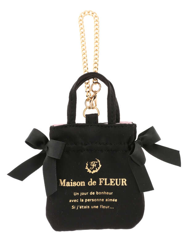 キラキラ ミニダブルリボントートバッグチャーム ブラック モカ ネイビー ラベンダー ピスタチオ ローズ ピーチ Maison De Fleur メゾンドフルール のレディースその他アクセサリー 8a04fbj1400 ファッション通販のstripe Club