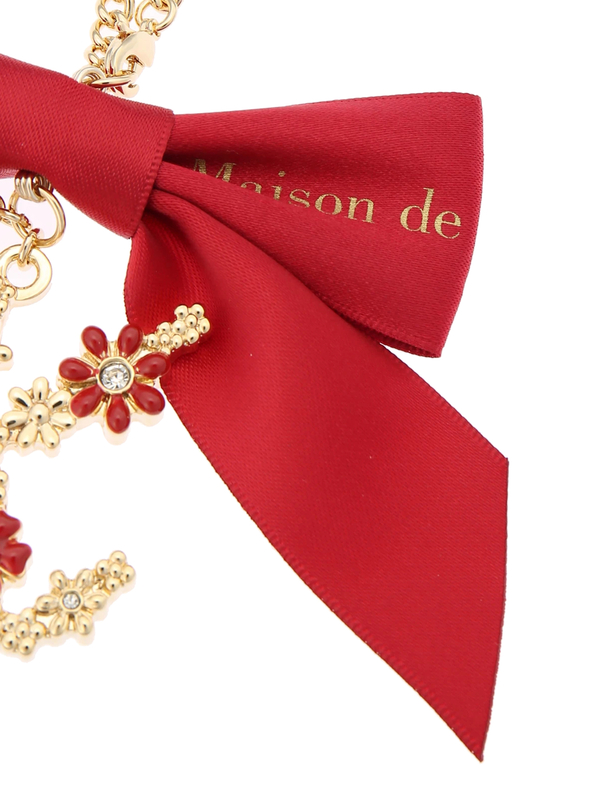 フラワーイニシャルバッグチャーム Rouge A H K M N R S T Y Maison De Fleur メゾンドフルール のレディースその他アクセサリー 8a04fbj0600 ファッション通販のstripe Club