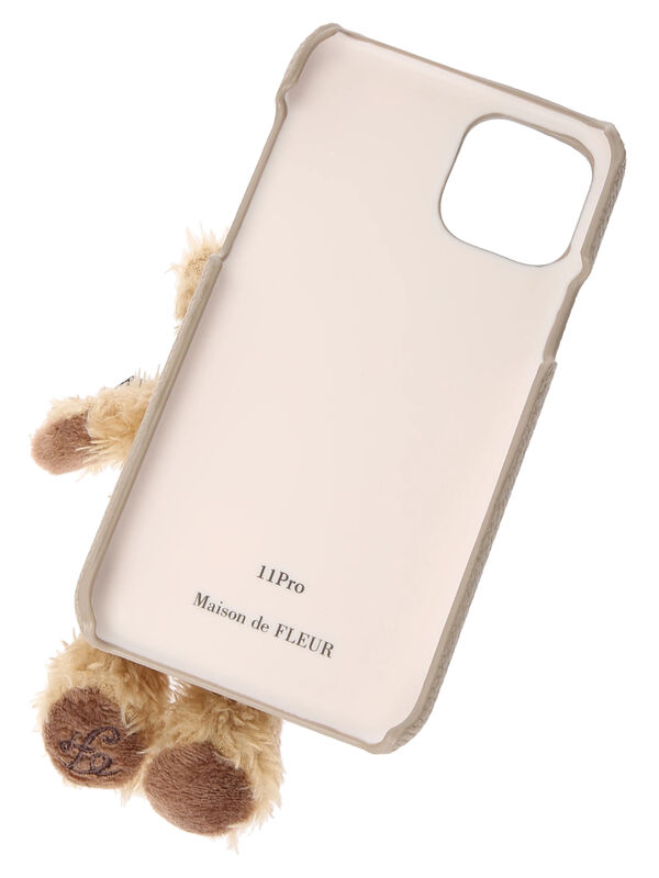 新品未使用】Maison de FLEUR くまさん iPhoneケース - iPhone用ケース