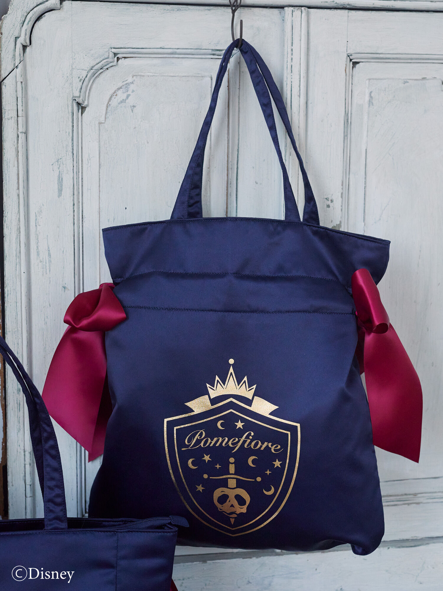 ツイステ　メゾンドフルール　ポーチ　サイドリボントート　ダブルリボントート Maison de FLEURから『ディズニー ツイステッドワンダーランド