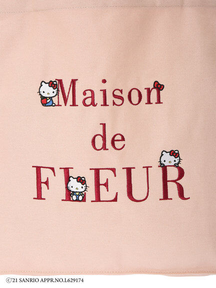Maison de FLEUR(メゾンドフルール) |ハローキティ かくれんぼトートバッグ