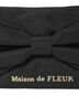 Maison de FLEUR(メゾンドフルール) |【Autumn New Color】マットサテンベーシックリボンポーチ