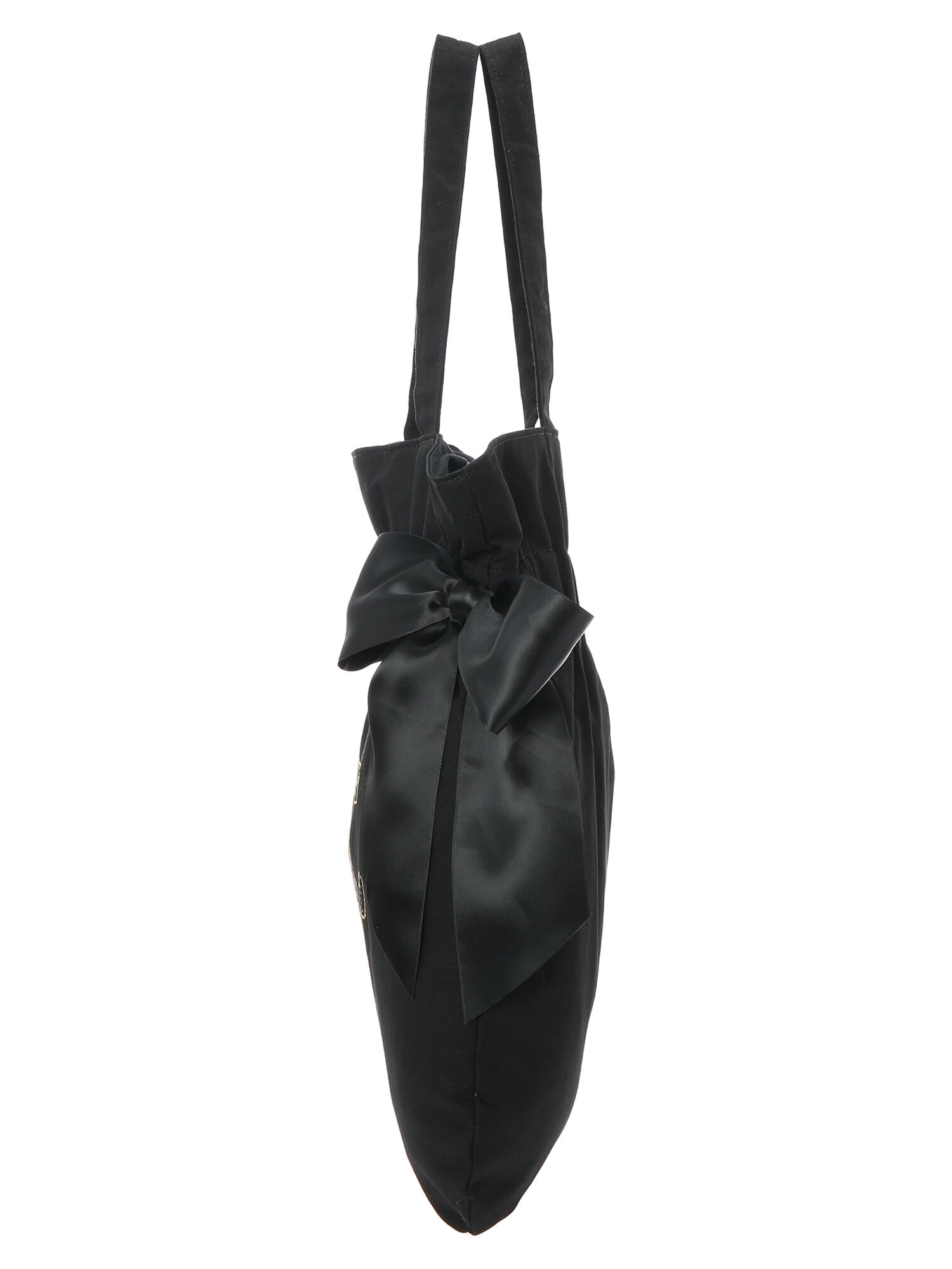 Kuromiダブルリボントートバッグ（ブラック） / Maison de FLEUR（メゾンドフルール）のレディースバッグ・ポーチ【8A13F0J7400】｜ファッション通販のSTRIPE  CLUB