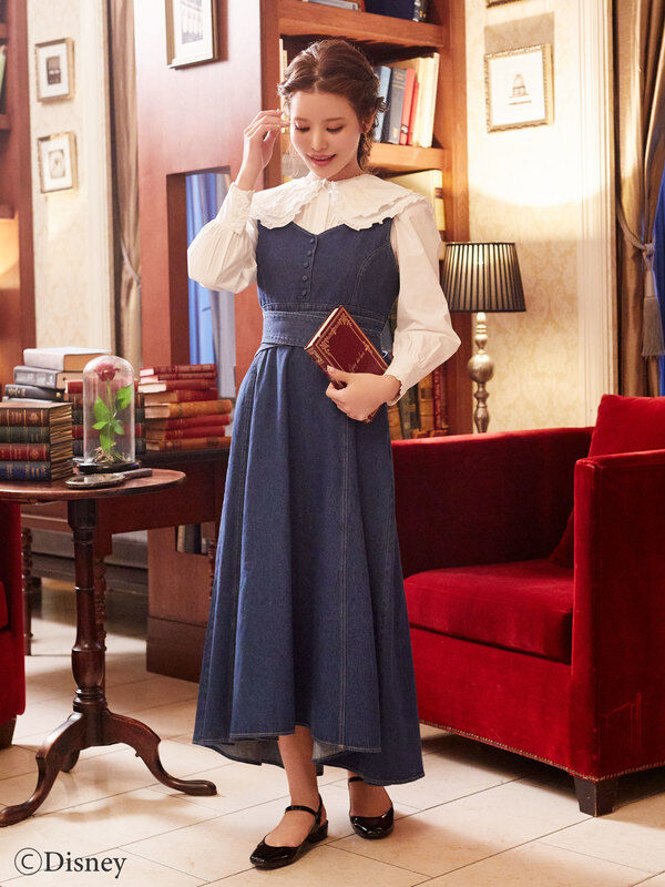 Belle ワンピース インディゴ Maison De Fleur メゾンドフルール のレディースワンピース 8w14l0h0800 ファッション通販のstripe Club