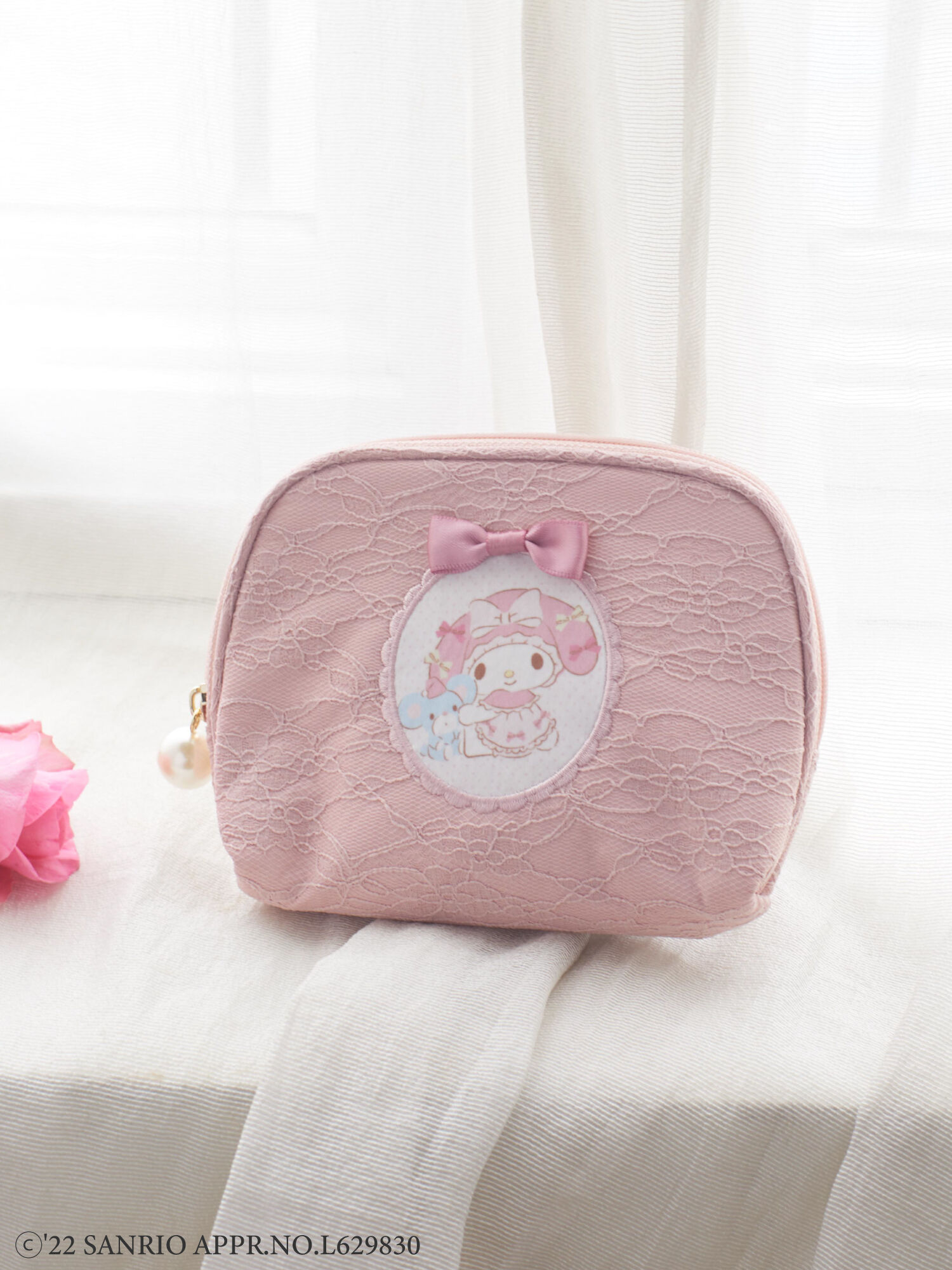 【予備生産分】My Melody レースティッシュケース（ピンク