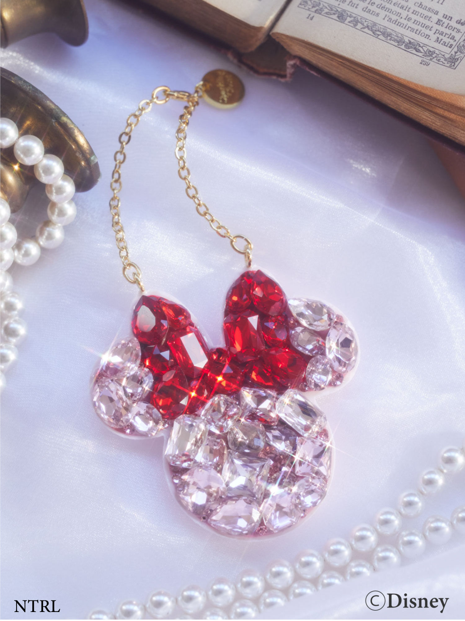 Bijou Charm Minnie Mouse L（ライトピンク） / Maison de FLEUR