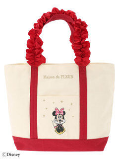 【予備生産分】Minnie Mouse/フリルトートプチバッグ