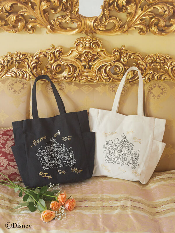 43 割引ホワイト系 60 Off ディズニートートバッグ キャラクターサイン入り トートバッグ バッグ ホワイト系 Placerheatingandair Com