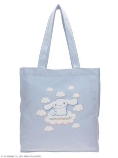 Cinnamoroll スクエアトートバッグ（サックスブルー） / Maison de