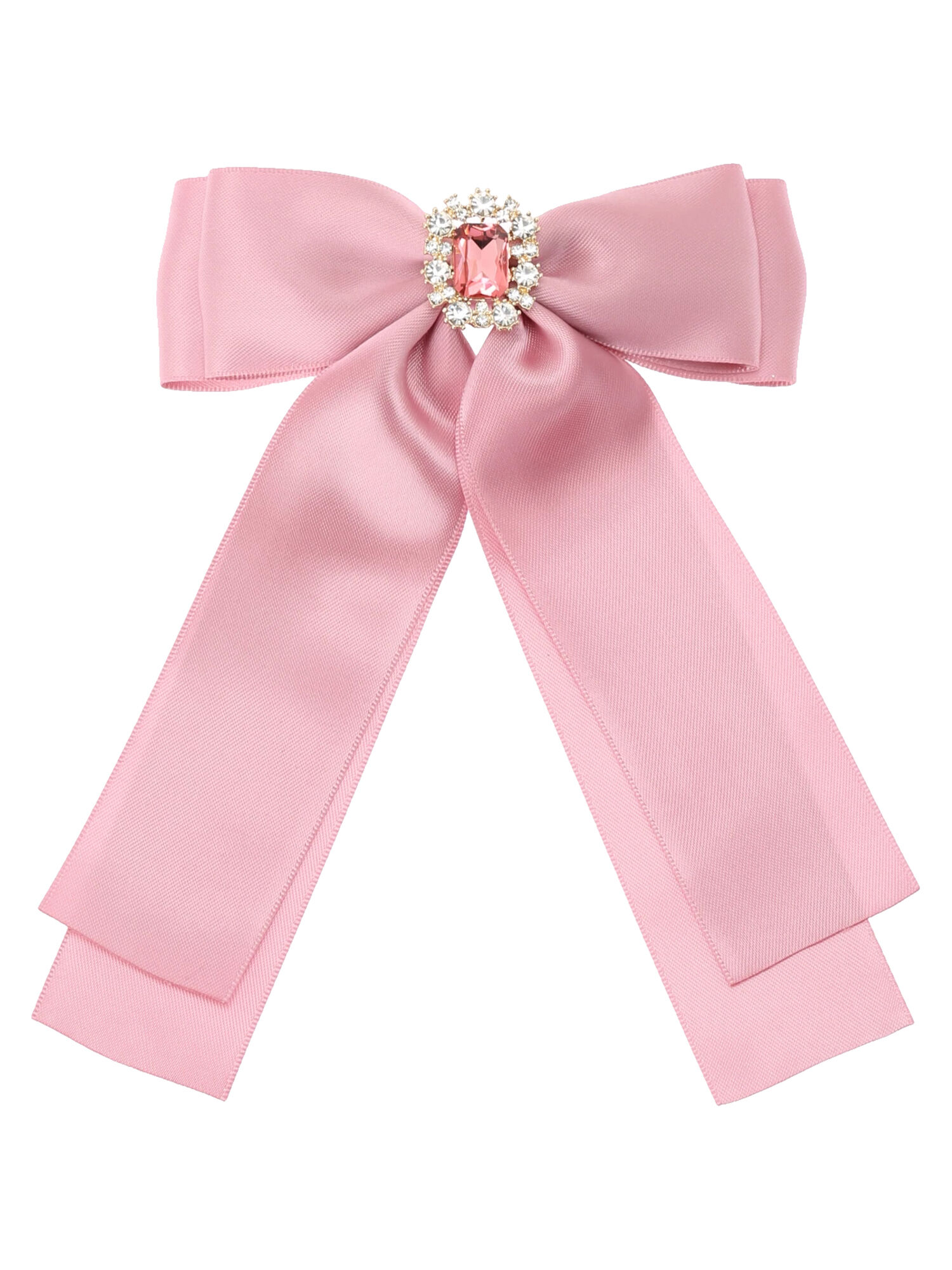 カラフルビジューリボンバレッタ(ピンク/イエロー/ミント/サックスブルー/ラベンダー) Maison de FLEUR(メゾンドフルール)のレディースヘアアクセ【8A24FHJ0300】|ファッション通販のSTRIPE CLUB 新品!大人気!Dロゴリボンバレッタ ベージュ